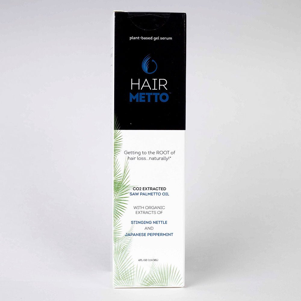 HAIRMETTO® Hair Restoration KIT with Titanium Scalp Dermaroller for Hair Regrowth