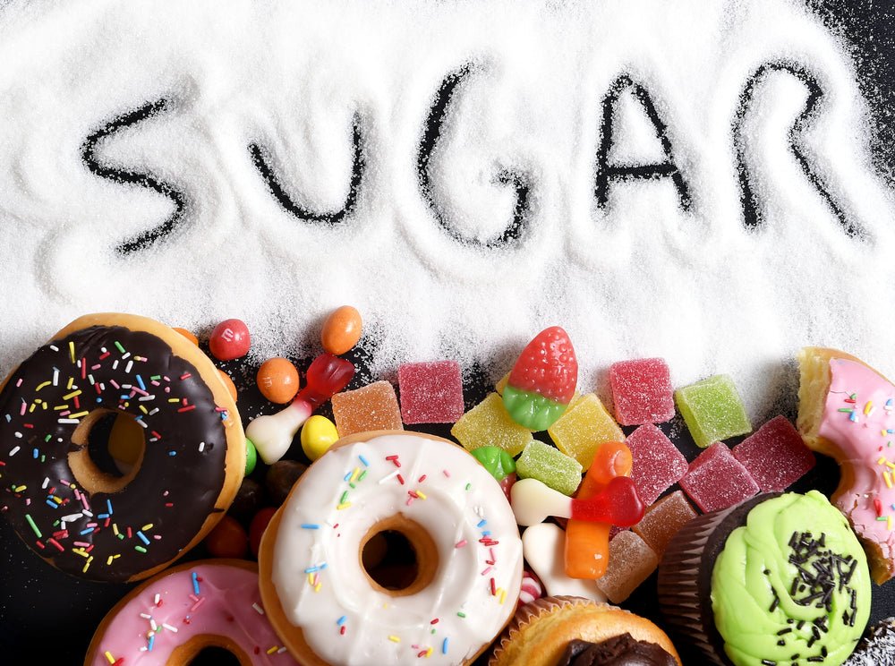 sugary food affect hair loss