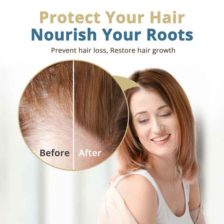 hairmetto before and after protect your hair nourish your roots topical oil