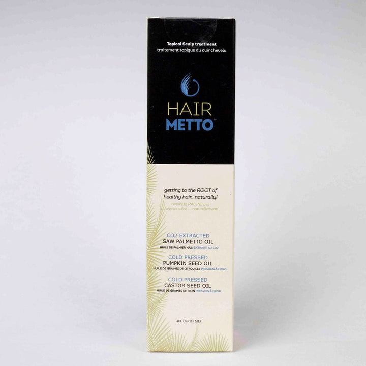 HAIRMETTO® Hair Restoration KIT con Dermaroller de cuero cabelludo de titanio para el crecimiento del cabello